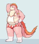 anthro belly big_ears blue_eyes claws clothed clothing fur hairy_tail ivalice kemono male moobs navel nipples overweight overweight_anthro overweight_male partially_clothed piercing pink_body pink_fur shirt solo solo_focus tank_top thick_thighs tongue tongue_out topwear white_body white_fur wrestling_singlet yellow_body yellow_fur reiko_u final_fantasy final_fantasy_tactics_advance_2 final_fantasy_xii final_fantasy_xiv final_fantasy_xiv_(legacy) square_enix nu_mou white_mage_(final_fantasy) 2024 absurd_res hi_res