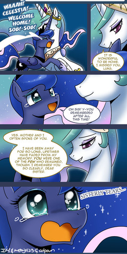 2014 blue_eyes blue_fur blue_hair crying cutie_mark duo equine female friendship_is_magic fur hair horn john_joseco mammal my_little_pony pink_eyes princess princess_celestia_(mlp) princess_luna_(mlp) royalty smile tears tumblr white_fur winged_unicorn wings
Rating: Safe
Score: 14
User: EurynomeEclipseVII
Date: May 19, 2014 2014 blue_eyes blue_fur blue_hair crying cutie_mark duo equine female friendship_is_magic fur hair horn john_joseco mammal my_little_pony pink_eyes princess princess_celestia_(mlp) princess_luna_(mlp) royalty smile tears tumblr white_fur winged_unicorn wings
Rating: Safe
Score: 14
User: EurynomeEclipseVII
Date: May 19, 2014