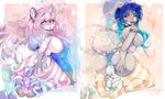 anthro bodily_fluids breasts butt cum egg feet female genital_fluids hindpaw nude orgasm oviposition paws pawshot pose solo miumyara felid humanoid leopard mammal pantherine snow_leopard hi_res pinup