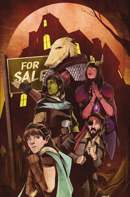 2_horns 5_fingers accessory amethyst_(gem) anthro armor arms_bent bangs bard beaded_bracelet beaded_horn_ring beaded_jewelry beads beard belt belt_buckle black_beard black_clothing black_coat black_eyebrows black_eyes black_facial_hair black_fingerless_gloves black_gloves black_hair black_handwear black_horn black_mustache black_topwear blue_shawl bracelet brown_belt brown_clothing brown_dress brown_hair brown_shirt brown_sky brown_topwear brown_tunic buckle chainmail chimney claws cloak closed_frown clothed clothed_anthro clothed_female clothed_human clothed_humanoid clothed_male clothing cloud coat digit_ring dress druid empty_eyes eye_patch eyebrows eyelashes eyewear facial_hair female female_humanoid finger_claws finger_ring fingerless_gloves fingers fist frown fur_trim_(clothing) fur_trim_cloak fur_trim_shawl gauntlets gem gloves green_body green_cloak green_clothing green_skin grey_horn group hair hands_together handwear happy headband horn horn_jewelry horn_ring humanoid_pointy_ears jewelry light lips long_hair magic_user male male_anthro male_human manor moon mouth_closed mustache necklace night outside paladin pattern_clothing pirate plaid plaid_clothing plaid_robe plant pointy_ears pupils purple_clothing purple_dress red_body red_claws red_clothing red_headband red_lips red_robe red_scarf red_skin ring_(jewelry) robe rogue scales scared scarf seam_(sewing) sharp_teeth shawl shirt short_horn sign sky slit_pupils small_horn smile smiling_at_viewer smoke standing tan_body tan_clothing tan_shirt tan_skin tan_topwear teeth text tome topwear tree tribal_spellcaster tunic tusks wide_eyed window worried_look yellow_body yellow_claws yellow_scales theamazingmrc dungeons_and_dragons hasbro oxventure wizards_of_the_coast corazon_de_ballena dob_(oxventure) egbert_(oxventure) merilwen prudence_(oxventure) dragonborn_(dnd) elf half-orc horned_humanoid human humanoid mammal orc scalie tiefling wood_elf 2020 adobe_photoshop_(artwork) colored digital_drawing_(artwork) digital_media_(artwork) english_description english_text hi_res lighting shaded
