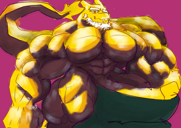 anthro big_muscles big_pecs big_penis clothing genitals huge_muscles huge_pecs huge_penis hyper hyper_genitalia hyper_muscles hyper_penis jockstrap jockstrap_bulge male male/male muscular pecs penis underwear bigboi spp82446 nintendo pokemon charizard generation_1_pokemon pokemon_(species) hi_res