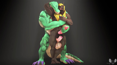 4_toes 5_fingers animal_genitalia animal_penis anthro anthro_on_anthro armor balls big_balls big_penis black_balls black_body black_claws black_fur bouncing_balls breastplate canine_genitalia canine_penis claws clothing countershading duo erection eyes_closed feet fingers foreskin fur genitals glans gold_(metal) green_body green_scales hand_on_chest hand_on_hand handjob headgear headwear holding_penis hug huge_balls huge_penis humanoid_genitalia humanoid_penis interspecies knot looking_pleasured male male/male muscular muscular_male penile penis pink_glans pink_penis purple_claws reach_around scales sex sharp_teeth standing tail tan_balls tan_body tan_penis tan_scales teeth thigh_sex tight_foreskin toe_claws toes tongue tongue_out connivingrat akkoarcade_(modeler) league_of_legends riot_games tencent nasus_(lol) renekton anubian_jackal canid canine canis crocodile crocodilian jackal mammal reptile scalie 16:9 2021 3d_(artwork) 3d_animation animated digital_media_(artwork) hi_res high_framerate loop no_sound short_playtime source_filmmaker_(artwork) video widescreen brother_(lore) brothers_(lore) incest_(lore) sibling_(lore)
