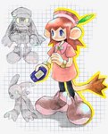 ambiguous_gender big_shoes female group kemono male solo_focus trio y2k_(graphic_design) dayohiko bandai_namco game_boy_advance game_boy_family klonoa_(series) nintendo klonoa lolo_(klonoa) popka canid canine canis domestic_cat domestic_dog felid feline felis haplorhine mammal monkey primate hi_res