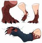 4_toes absurd_res ambiguous_gender digitigrade dragon feet foot_shot foot_transformation four_frame_image four_frame_sequence growth hi_res human mammal mid_transformation mythological_creature mythological_scalie mythology red_body red_scales scale_growth scales scalie sequence solo species_transformation tinypigdraws toes transformation transformation_sequence