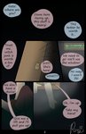 absurd_res basement beginning clothed clothing comic dark door duo english_text escape hi_res human human_only male mammal not_furry roxythefoxy text