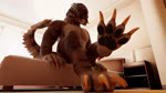 4_toes anthro bed bedroom curling_toes dominant fangs feet female flat_chested foot_fetish furniture horn looking_at_viewer multi_ear muscular muscular_female nude pawpads solo spread_toes tail teasing teeth toes charlottefloof blender_cycles guild_wars charlotte_(charlottefloof) charr felid mammal 16:9 3d_(artwork) 3d_animation 4k absurd_res animated blender_(artwork) digital_media_(artwork) hi_res loop no_sound short_playtime webm widescreen