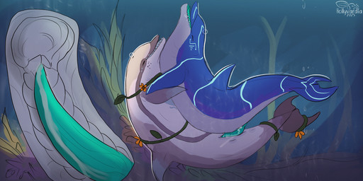 animal_genitalia animal_penis animal_vulva anus blowhole blue_body bodily_fluids bubble cetacean_genitalia cetacean_penis cetacean_vulva cum detailed_background dorsal_fin duo eyes_closed female female_feral female_penetrated feral feral_on_feral feral_penetrated feral_penetrating feral_penetrating_feral fin flippers genital_fluids genitals glowing glowing_markings grey_body internal intraspecies male male/female male_feral male_penetrating male_penetrating_female mammary_slits markings open_mouth open_smile penetration penile penile_penetration penis penis_in_vagina plant precum sex sharp_teeth smile tail tail_fin tapering_penis teeth text tongue underwater underwater_sex uterus vaginal vaginal_penetration vines vulva water hollyvardia alamoya_(hollyvardia) koliki_(saber15) aquatic cetacean dolphin mammal oceanic_dolphin toothed_whale 2025 2:1 2d_animation animated artist_name dated hi_res loop