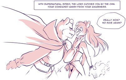 5_fingers anthro clothed clothing dialogue duo fangs female fingers hair male male/female speech_bubble teeth text young young_anthro young_female aogami hypnosis_lion_father_(aogami) hypnosis_lion_sister_(aogami) felid lion mammal pantherine vampire absurd_res comic english_text hi_res line_art monochrome daughter_(lore) father_(lore) father_and_child_(lore) father_and_daughter_(lore) parent_(lore) parent_and_child_(lore) parent_and_daughter_(lore)