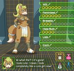 anthro breasts crossgender dialogue_box female feminization gender_transformation looking_at_viewer mtf_crossgender solo text transformation under_boob wide_hips glazed_(artist) nintendo star_fox fox_mccloud canid canine fox mammal english_text