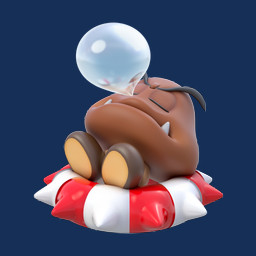 ambiguous_gender brown_body eyes_closed feral inflatable inner_tube nose_bubble sharp_teeth simple_background sleeping solo teeth transparent_background tusks unknown_artist mario_bros nintendo super_mario_3d_world goomba 1:1 3d_(artwork) absurd_res alpha_channel digital_media_(artwork) full-length_portrait hi_res official_art portrait