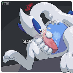 3_toes 5_fingers animal_genitalia autofellatio belly big_hands blue_belly blue_body blue_countershading blue_markings blush blush_lines bodily_fluids border breath countershading cum cum_in_mouth cum_in_own_mouth cum_in_self cum_inside cum_on_face cum_on_hand cum_on_own_face cum_on_penis cum_on_self curling_toes drinking drinking_cum drinking_own_cum erection feet feral fingers genital_fluids genital_slit genitals grey_background heart_symbol holding_penis long_neck looking_pleasured low-angle_view male markings masturbation neck_bulge onomatopoeia oral oral_masturbation orgasm penile penile_masturbation penis pink_penis red_eyes semi-anthro shadow simple_background sitting solo sound_effects swallowing tapering_penis text throbbing toes white_body white_border white_wings wings conditional_dnp phosaggro nintendo pokemon avian generation_2_pokemon legendary_pokemon lugia pokemon_(species) 1:1 2021 cel_shading dated digital_media_(artwork) pixel_(artwork) shaded signature