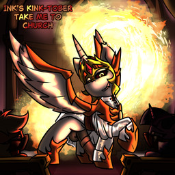 armor bdsm bondage bound church clothing female feral fire gag genitals group halter harness harness_gag horn intersex intersex/female latex nude penis priest robe trio wings krano_network friendship_is_magic hasbro my_little_pony mythology applejack_(mlp) daybreaker_(mlp) twilight_sparkle_(mlp) earth_pony equid equine horse mammal mythological_creature mythological_equine pony unicorn winged_unicorn 1:1 absurd_res hi_res