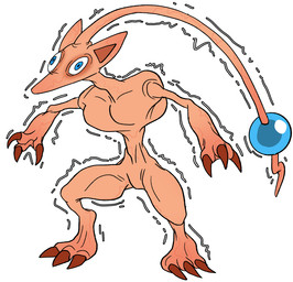 3_claws ambiguous_gender anthro blue_eyes claws cursed_image humor looking_at_viewer pink_body pose shaved skinny solo text thanks_i_hate_it vein what where_is_your_god_now why blitzdrachin conditional_dnp nintendo pokemon generation_5_pokemon pokemon_(species) zoroark 2026 artist_name detailed digital_drawing_(artwork) digital_media_(artwork)