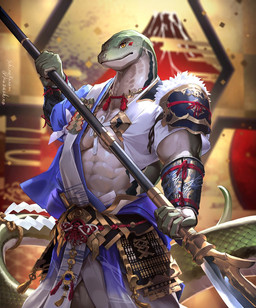 5_fingers abs anthro apode fingers green_body green_scales humanoid_hands legless male muscular muscular_anthro muscular_male pecs scales serpentine kazashino chinese_zodiac new_year_2025 year_of_the_snake draconcopode reptile scalie snake 2025 colored hi_res signature