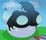air_from_nipple air_inflation areola belly belly_expansion big_areola big_belly big_breasts big_butt big_nipples black_body black_skin blue_areola blue_body blue_markings blue_nipples blue_skin body_inflation breast_expansion breasts bridge butt butt_expansion castle creaking dialogue expansion female floating huge_areola huge_belly huge_breasts huge_butt huge_nipples huge_thighs hyper hyper_areola hyper_belly hyper_breasts hyper_butt hyper_inflation hyper_nipples hyper_thighs immobile implied_popping inflation markings motion_lines multicolored_body nipples onomatopoeia outside solo sound_effects swelling text thick_thighs thigh_expansion two_tone_body justafallenwaffle nintendo the_legend_of_zelda twilight_princess midna humanoid imp twili 2022 absurd_res cel_shading colored digital_media_(artwork) english_text hi_res shaded signature