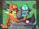 4:3 absurd_res aroused battle_fennec blush buizel carla_(battle_fennec) chest_fluffjob dewott female female/female first_person_view flustered generation_4_pokemon generation_5_pokemon genitals grabbing group hi_res hug human male male/female mammal mustelid musteline nintendo nuzzling otter penis pokemon pokemon_(species) pokemon_snap prof_blanc's_sex_safari shiny_pokemon true_musteline weasel