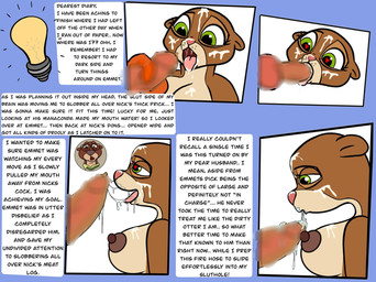 after_fellatio after_oral after_sex anthro areola asking asking_where big_areola big_breasts big_eyes big_glasses big_iris big_nipples big_nose big_penis big_pupils black_eyewear black_glasses black_text blue_background bodily_fluids breasts brown_areola brown_body brown_ears brown_fur brown_nipples censored_genitalia censored_penis clothing countershade_face countershade_fur countershade_neck countershade_torso countershading cuckold cum cum_on_breasts cum_on_face cum_on_tongue dark_areola dark_nipples diary ears_aside ellipsis erection eye_markings eyelashes eyewear fellatio female fur genital_fluids genitals glasses glistening glistening_eyes green_clothing green_eyes green_sweater green_topwear group half-closed_eyes heart_pupils heart_symbol iris light_body light_bulb light_fur light_markings long_eyelashes looking_at_another's_penis looking_at_genitalia looking_at_penis looking_at_viewer looking_down looking_down_at_genitalia looking_down_at_penis looking_pleasured male male/female markings mature_anthro mature_female mature_male monotone_background multicolored_body multicolored_fur name_drop narrowed_eyes nipples nude nude_anthro nude_female open_mouth open_smile oral penile penis penis_in_mouth pink_nose pink_penis pink_tongue profanity puffy_areola pupils question red_heart saliva saliva_on_face saliva_on_penis saliva_on_tongue saliva_string sex simple_background smile snout sweater tan_body tan_fur tan_markings term_of_endearment text tongue tongue_out topwear trio wearing_glasses whisker_spots white_body white_breasts white_countershading white_fur white_sclera ladyfingers disney zootopia emmitt_otterton mrs._otterton nick_wilde mammal mustelid otter 2025 censored comic digital_drawing_(artwork) digital_media_(artwork) english_description english_text hi_res