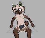 anthro antlers balls blue_eyes disembodied_hand femboy genitals hair handjob horn looking_at_viewer male nipples nude penile penis sex simple_background sitting solo tail toony white_hair fekhesk deer mammal 2023 digital_media_(artwork) pixel_(artwork) shaded sketch