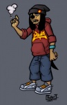 4_fingers anthro beanie beauty_mark black_nose canine cigarette dog floppy_ears gangsta ghetto ipod mammal mp3_player shoes short_tail sneakers solo thick_eyebrows thug tuckdawg wristband
Rating: Safe
Score: 0
User: Eman_Resu
Date: June 14, 2013