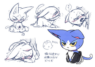 anal anthro ball_gag barefoot big_head black_clothing black_jacket black_topwear blue_body blue_fur blush chibi clothed clothing collar countershade_face countershade_feet countershade_fur countershade_hands countershade_torso countershading dipstick_tail duo erection feet fingers fur gag genitals inner_ear_fluff jacket leg_markings male male/male markings multicolored_body multicolored_fur oral penis sex socks_(marking) tail tail_markings text toes topwear tuft two_tone_body two_tone_fur undressing white_body white_fur hidane animal_crossing nintendo tom_(animal_crossing) domestic_cat felid feline felis mammal digital_media_(artwork) japanese_text multiple_images source_request translation_request unavailable_at_source