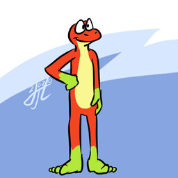 4_fingers 4_toes abstract_background anthro belly biped black_eyes bounce bouncing casual_nudity detachable detachable_head feet fingers front_view gesture gloves_(marking) green_body green_feet green_hands green_scales hand_gesture humanoid_feet humanoid_hands humanoid_heel kick leg_markings lines_drawn looking_at_viewer male markings modular motion_lines multicolored_body multicolored_scales nude nude_anthro nude_male open_mouth plantigrade rear_view red_body red_scales scales smile smiling_at_viewer socks_(marking) soles solo standing three-quarter_view thumbs_up toes toony turning_around white_sclera yellow_belly yellow_body yellow_scales hexadoodle hex_(hexadoodle) amphibian frog 1:1 2020 2d_animation animated colored dated digital_drawing_(artwork) digital_media_(artwork) flat_colors frame_by_frame krita_(artwork) signature