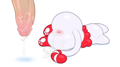 after_anal after_sex anus big_butt bodily_fluids butt cum cum_in_ass cum_inside disembodied_penis duo female female_feral feral genital_fluids genitals glistening glistening_butt humanoid_genitalia humanoid_penis lying male mostly_offscreen_character on_side penis plant presenting presenting_anus shadow simple_background solo_focus tail acstlu junipurr elemental_creature felid feline flora_fauna mammal 2022 digital_media_(artwork) hi_res