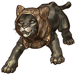 anthro black_body black_fur blue_eyes female feral fur nails solo tail tomato_(artist) bethesda_game_studios microsoft the_elder_scrolls the_elder_scrolls_online khamira domestic_cat felid feline felis khajiit mammal