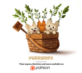 ambiguous_gender basket beady_eyes container feral food group humor leaf open_mouth parsnip plant pun sign simple_background text vegetable visual_pun white_background piper_thibodeau domestic_cat felid feline felis food_creature mammal 2016 digital_media_(artwork) digital_painting_(artwork) english_text painting_(artwork)