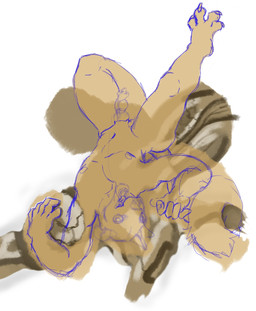 animal_genitalia animal_penis anthro branch claws climbing_tree curling_toes feet feral fossa_penis genitals hindpaw in_tree knot knotted_penis male paws penis plant solo toe_claws tree tree_climbing nehocane euplerid fossa mammal digital_media_(artwork) full-length_portrait guide_lines hi_res portrait sketch unfinished