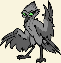 anthro beak breasts cheek_tuft facial_tuft feathered_wings feathers feet female fur green_eyes grey_body grey_fur nude semi-anthro solo tail tuft winged_arms wings bizart vera_(bizart) avian bird juniper_titmouse oscine passerine tit_(bird) titmouse_(bird) 2025 aliasing digital_media_(artwork)