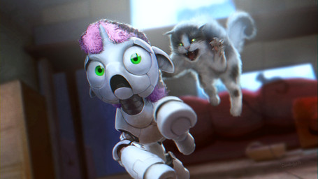 16:9 2014 3d ambiguous_gender cannibalus cat claws duo equine feline female fleeing friendship_is_magic glowing glowing_eyes green_eyes hair hi_res horn inside machine mammal mechanical my_little_pony open_mouth pawpads paws pounce robot running shaded signature sweetie_belle_(mlp) sweetie_bot teeth tongue two_tone_hair unicorn wallpaper widescreen
Rating: Safe
Score: 28
User: Jatix
Date: March 22, 2014 16:9 2014 3d ambiguous_gender cannibalus cat claws duo equine feline female fleeing friendship_is_magic glowing glowing_eyes green_eyes hair hi_res horn inside machine mammal mechanical my_little_pony open_mouth pawpads paws pounce robot running shaded signature sweetie_belle_(mlp) sweetie_bot teeth tongue two_tone_hair unicorn wallpaper widescreen
Rating: Safe
Score: 28
User: Jatix
Date: March 22, 2014