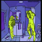 animal_genitalia animal_penis anthro balls bathroom blush brush dripping equine_genitalia equine_penis erection first_person_view fisheye_lens floor genitals green_body group hair holding_object holding_towel long_hair looking_at_genitalia looking_at_penis mirror nude penis penis_size_difference shower text tile tile_floor toothbrush towel towel_rack trio wet wet_body kinkykikker domestic_cat equid felid feline felis mammal 1:1 artist_name