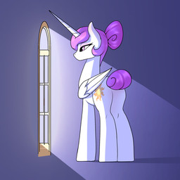female feral horn light light_beam solo standing sunbeam sunlight window wings young young_female user001 friendship_is_magic hasbro my_little_pony mythology princess_celestia_(mlp) equid equine mammal mythological_creature mythological_equine winged_unicorn 1:1 hi_res