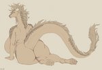 anthro big_breasts big_butt breasts butt female huge_breasts looking_at_viewer looking_back non-mammal_breasts nude side_boob sitting solo tail upai asian_mythology east_asian_mythology mythology kailani_(zwerewolf) dragon eastern_dragon mythological_creature mythological_scalie scalie absurd_res hi_res