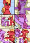 ahegao ambiguous_penetration bodily_fluids cum cum_on_body cum_on_face duo eyes_closed female genital_fluids genitals intraspecies looking_pleasured male male/female nude open_mouth penetration penis sex toilet tongue tongue_out jbond friendship_is_magic hasbro my_little_pony berry_punch_(mlp) big_macintosh_(mlp) earth_pony equid equine horse mammal pony absurd_res comic hi_res