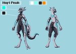 anthro butt digitigrade duo fingers looking_at_viewer machine male nude simple_background solo standing tail hofi-peak hofi_(hofi_peak) android robot synth_(vader-san) absurd_res digital_drawing_(artwork) digital_media_(artwork) hi_res