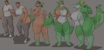 anthro apron apron_only basic_sequence big_breasts big_butt bottomless breast_growth breasts butt claws clothed clothing digitigrade expansion eyewear female five_frame_image five_frame_sequence gender_transformation genitals glasses green_body growth linear_sequence male mostly_nude mtf_transformation multi_frame_sequence nipples outfit_change penis_shrinking pussy raised_tail solo surprise tail thick_thighs transformation transformation_sequence undressing wide_hips hayhorse nintendo pokemon generation_5_pokemon human mammal pokemon_(species) serperior 2021 sequence