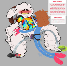 age_difference anal anal_penetration art_prompt blush blushing_profusely double_penetration eyes_closed genitals glitch group group_sex holding_partner male male/male multicolored_penis onomatopoeia penetration penis rainbow_penis sex sound_effects strapon tapering_penis text threesome trio young chimeracocks cartoon_network the_amazing_world_of_gumball mr._small rob_(tawog) steve_small ambiguous_species cyclops digital_creature glitch_creature humanoid english_text hi_res trans_(lore) trans_man_(lore)