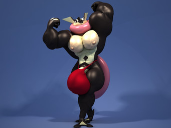 abs anthro biceps big_bulge big_muscles bulge clothed clothing flexing genitals huge_bulge huge_muscles hyper hyper_bulge hyper_muscles long_tongue male muscular muscular_anthro muscular_male navel nipples pecs penis penis_base pose simple_background solo speedo standing swimwear tongue tongue_out anthroanim nintendo pokemon sebastian_greninja amphibian generation_6_pokemon greninja pokemon_(species) 2016 3d_(artwork) 4:3 digital_media_(artwork)