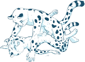 5_fingers age_difference anal anal_penetration anthro anthro_on_anthro anthro_penetrated anthro_penetrating anthro_penetrating_anthro balls blush duo erection eyebrows fingers from_front_position genitals intraspecies lying male male/male male_penetrated male_penetrating male_penetrating_male missionary_position on_back pawpads penetration penile penile_penetration penis penis_in_ass sex simple_background tail white_background young young_anthro young_male aogami spots_(spotthecat) cheetah felid feline mammal absurd_res hi_res monochrome father_(lore) father_and_child_(lore) father_and_son_(lore) incest_(lore) parent_(lore) parent_and_child_(lore) parent_and_son_(lore) son_(lore)