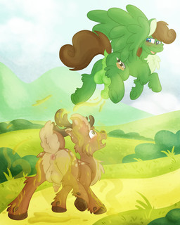 accident amused animal_genitalia animal_penis antlers anus balls belly blue_eyes blush blush_lines bodily_fluids bodily_fluids_on_body bodily_fluids_on_chest bodily_fluids_on_face bodily_fluids_on_leg brown_body brown_fur brown_hair brown_mane brown_tail butt cervine_antlers cervine_anus cervine_genitalia cervine_penis covered_in_urine cutie_mark duo equine_anus equine_genitalia equine_penis feral fetlocks field fluffy fluffy_chest fluffy_ears fluffy_tail flying fur genital_fluids genitals golden_shower grass grassy_field green_anus green_balls green_body green_eyes green_fur green_penis hair hill hillside hooves horn looking_down looking_down_at_another looking_up looking_up_at_another male male/male male_feral mane markings messy nature nature_background oops open_mouth outside peeing peeing_on_another peeing_on_face peeing_while_flying penis pink_anus pink_penis plant puffy_anus raccoon_tail skunk_tail smelly smile smiling_at_another spots spotted_markings spread_wings squirrel_tail stink_fumes stink_lines surprised tail tail_anus tan_balls tan_belly tan_body tan_fur urine urine_everywhere urine_on_body urine_on_butt urine_on_chest urine_on_face urine_on_foot urine_on_ground urine_on_leg urine_on_neck urine_on_nose urine_pool urine_splash urine_splatter urine_stain urine_stream watersports whoops wings euspuche hasbro my_little_pony mythology fan_character pine_thunderoak cervine deer equid equine horse mammal mythological_creature mythological_equine new_world_deer pegasus pony white-tailed_deer 4:5 absurd_res digital_media_(artwork) hi_res story story_in_description