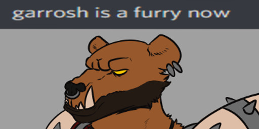 alternate_species armor bald brown_body brown_fur facial_piercing fur furrification male nose_piercing nose_ring piercing ring_piercing yellow_eyes dahurgthedragon blizzard_entertainment warcraft garrosh_hellscream bear humanoid hybrid mammal orc 2:1 low_res