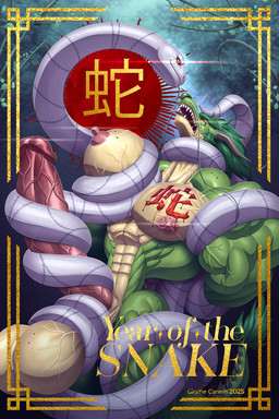 abs anthro balls big_balls big_muscles big_penis bite_mark chinese_year_takeover coiling duo erection feral genitals huge_balls huge_muscles huge_penis humanoid_genitalia humanoid_penis hyper hyper_genitalia hyper_muscles hyper_penis male muscular muscular_anthro muscular_male nipples pec_squeeze pecs penis pink_nipples pink_penis text vein veiny_balls veiny_muscles veiny_penis wolfiecanem chinese_zodiac mythology year_of_the_snake dragon mythological_creature mythological_scalie reptile scalie snake 2025 2:3 chinese_text dated english_text hi_res signature translated
