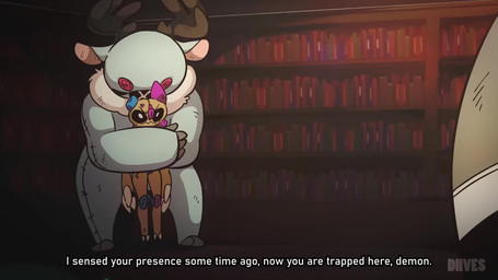 anthro battle butt clothed clothing duo female humor male swimwear teasing text diives deltava_ad_(va) pleasedbyviolet_(va) go_to_horny_jail xingzuo_temple wuhuaguo_(diives) bovid bovine cattle mammal 16:9 2022 2d_animation animated digital_media_(artwork) english_audio english_text frame_by_frame hi_res long_playtime meme sound video voice_acted widescreen