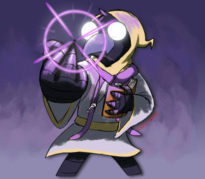 anthro beak book casting_spell claws clothing eyewear female finger_claws glasses glowing glowing_eyes glowing_glasses hood hood_up magic_user robe solo wearing_glasses razzle_the_red dungeons_and_dragons hasbro wizards_of_the_coast steriss_(razzle_the_red) animal_humanoid avian avian_humanoid bird bird_humanoid corvid corvid_humanoid humanoid kenku oscine passerine absurd_res hi_res
