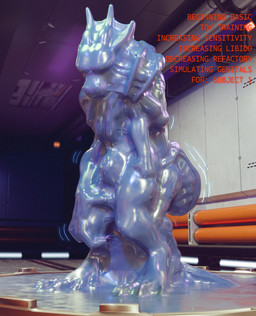 antennae_(anatomy) anthro bdsm blue_eyes bondage booby_trap bound compound_eyes digitigrade encasement latex liquid_latex male panicking purple_body sound_effects xenomaker_(artist) mythology ex-oh_(xenomaker) samagthra alien arthropod dragon insect mythological_creature mythological_scalie scalie 2026 3d_(artwork) absurd_res blender_(artwork) blender_cycles_(artwork) digital_media_(artwork) hi_res