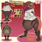 anthro balls big_bulge big_butt birthmark braided_hair braided_ponytail brown_body brown_fur bulge butt claws clothed clothing eyes_closed femboy fur genitals grumpy hair huge_bulge huge_butt hyper hyper_bulge long_hair male markings overweight ponytail red_hair short_stack simple_background slightly_chubby slightly_chubby_anthro slightly_chubby_male tail text thick_thighs topwear wide_hips frozenartifice eulipotyphlan mammal mole_(animal) star-nosed_mole 1:1 absurd_res digital_media_(artwork) english_text hi_res