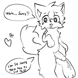 anthro bodily_fluids caught_in_the_act caught_masturbating caught_while_cumming cum cum_drip cumshot dripping ejaculation embarrassed femboy genital_fluids genitals kemono male masturbation penis solo solark1tty domestic_cat felid feline felis mammal 1:1 hi_res monochrome