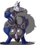 animal_genitalia animal_penis anthro anus ball_tuft balls big_balls big_butt big_muscles big_penis butt canine_genitalia canine_penis fur genitals hair huge_balls huge_butt huge_muscles huge_penis hyper hyper_balls hyper_butt hyper_genitalia hyper_muscles hyper_penis looking_at_viewer looking_back male markings multicolored_body multicolored_fur multicolored_hair muscular muscular_male penis puffy_anus solo spread_butt spreading tail tail_markings tuft rxq flickrtail canid canine hybrid mammal absurd_res hi_res