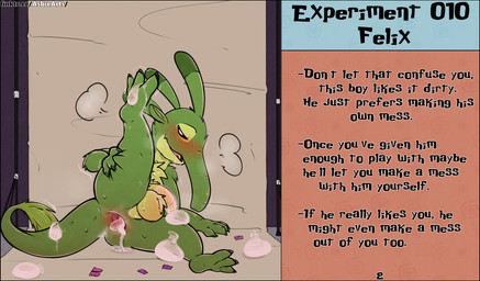 3_toes 4_fingers after_sex anus balls blush blush_lines bodily_fluids butt claws condom condom_balloon condom_wrapper cum cum_drip cum_in_ass cum_inside dripping ejaculation feet filled_condom finger_claws fingers foreskin fur gaping gaping_anus genital_fluids genitals green_balls green_body green_claws green_fur humanoid_genitalia humanoid_penis looking_at_viewer male open_mouth open_smile penis presenting presenting_anus presenting_hindquarters proboscis_(anatomy) raised_leg sexual_barrier_device showcase smile solo spread_anus spread_butt spread_legs spread_toes spreading text toe_claws toes trunk_(anatomy) wearing_condom asbel_lhant conditional_dnp disney lilo_and_stitch felix_(lilo_and_stitch) alien experiment_(lilo_and_stitch) 2025 absurd_res digital_drawing_(artwork) digital_media_(artwork) english_description english_text hi_res